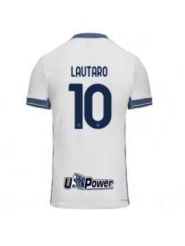 Inter Milan Lautaro Martinez #10 Gostujuci Dres 2024-25 Kratak Rukavima